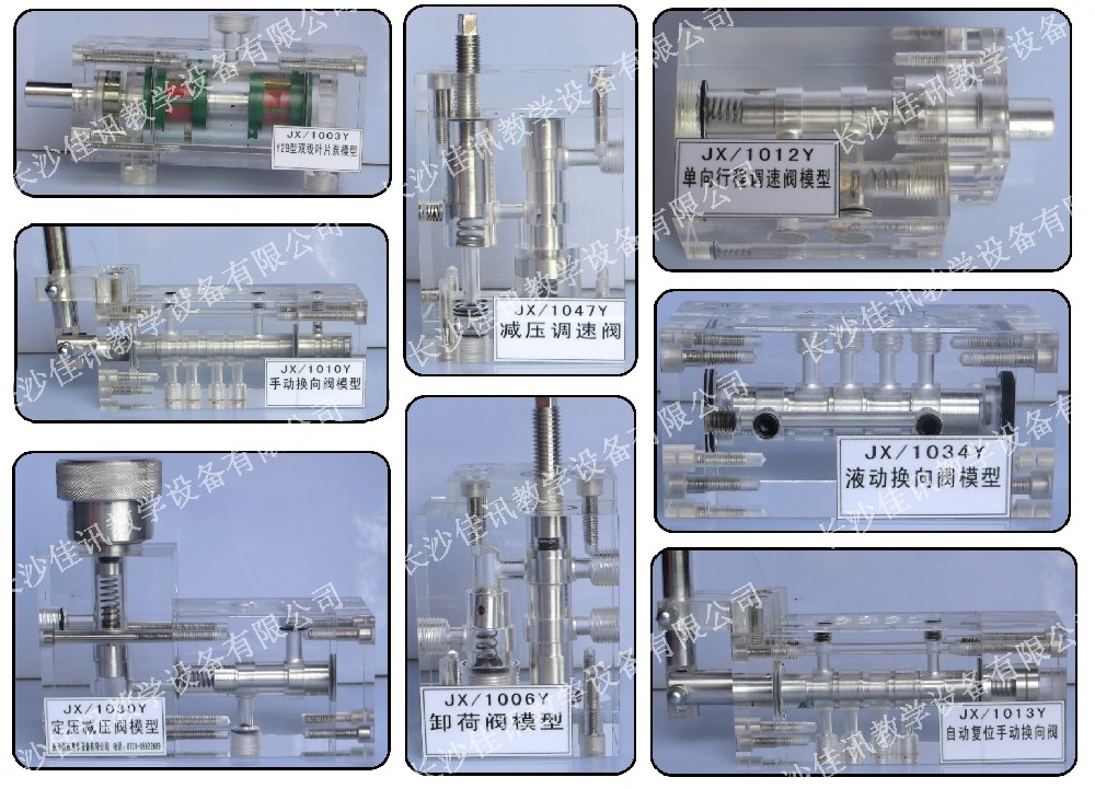 JXYZ-TM透明液壓元件模型